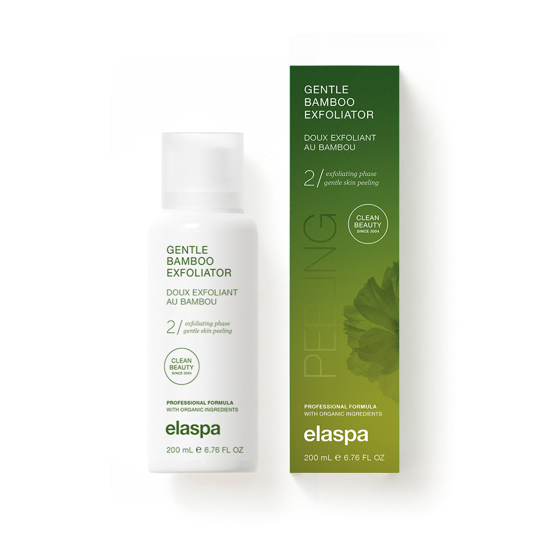 gentle bamboo exfoliator